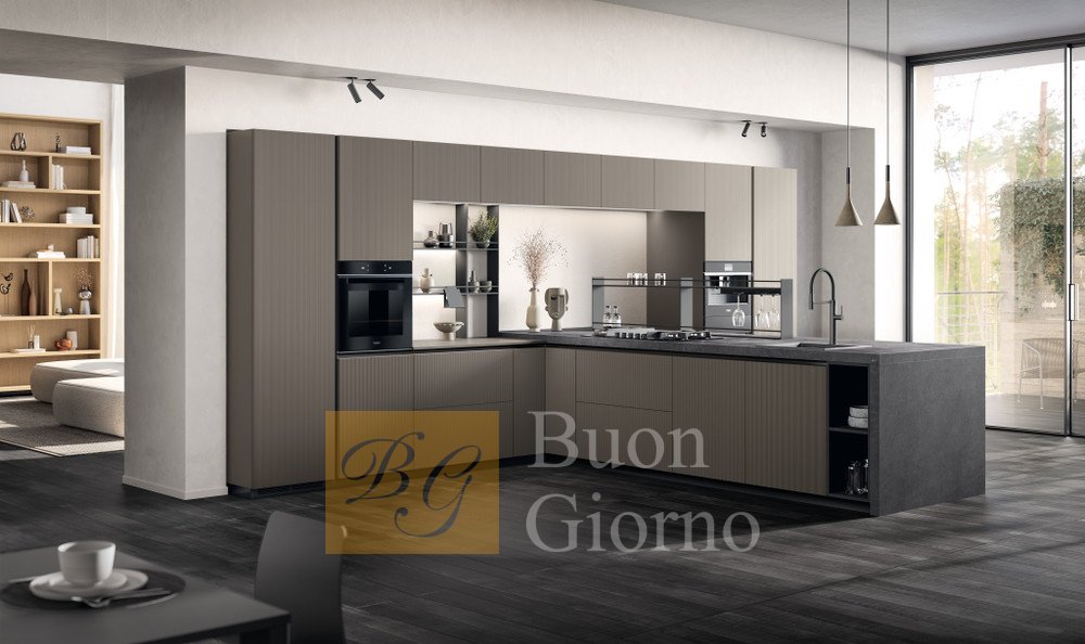 Кухня Mira фабрики Scavolini