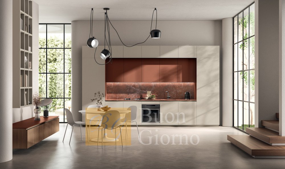 Кухня Mira фабрики Scavolini