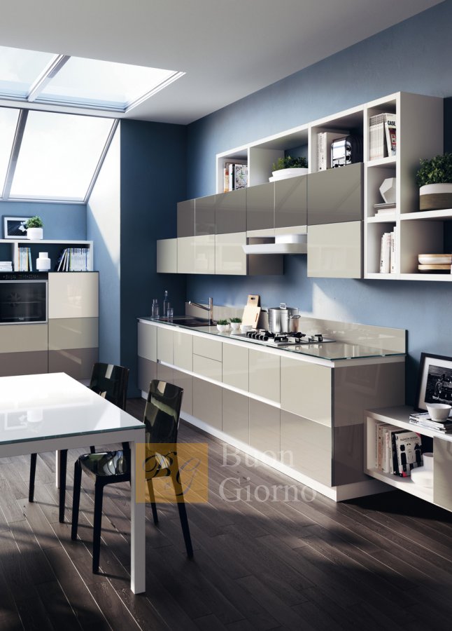 Кухня Tetrix фабрики Scavolini