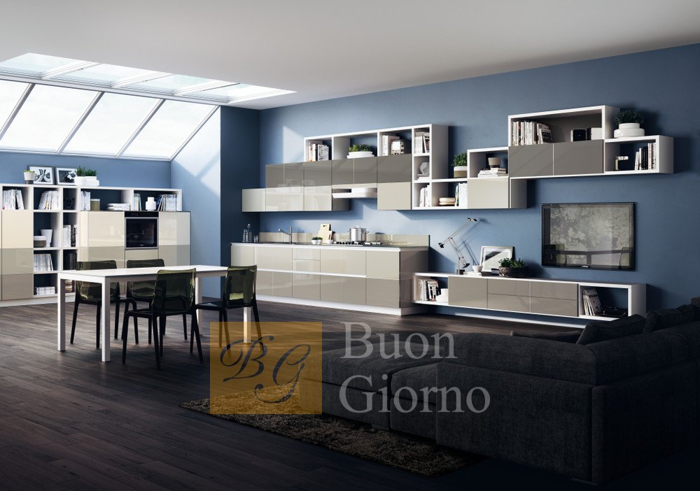 Кухня Tetrix фабрики Scavolini