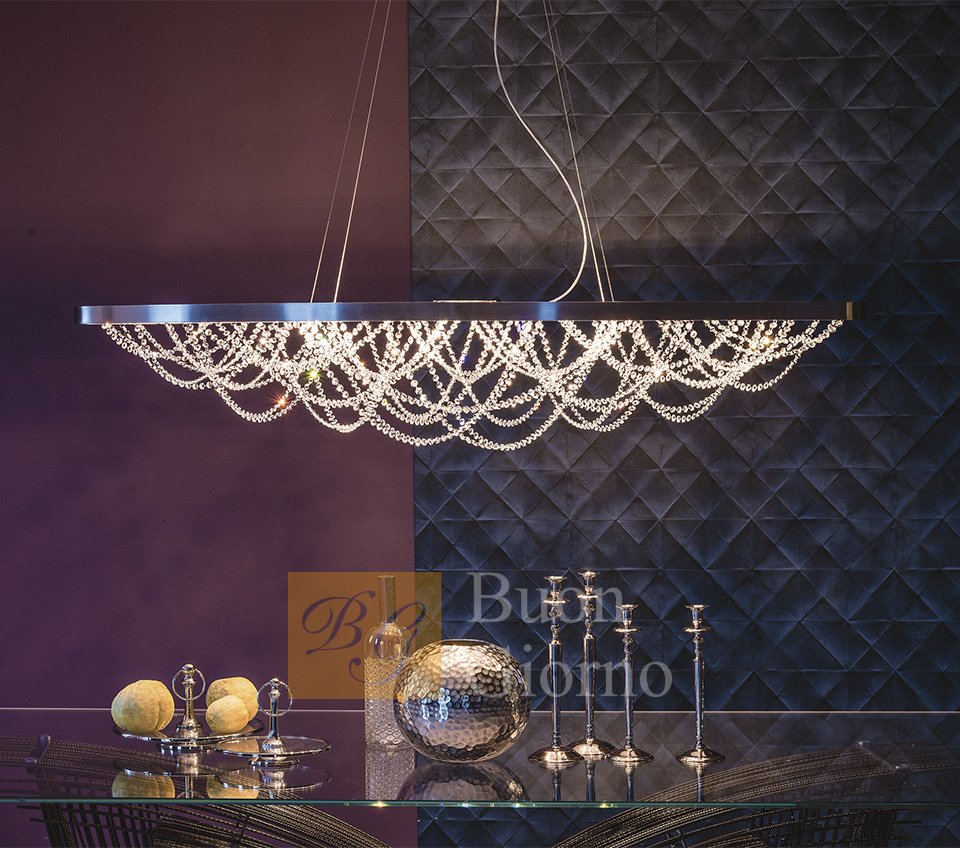 Люстра CRISTAL фабрики Cattelan Italia