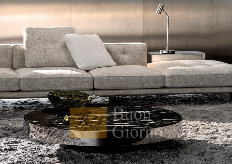 Журнальный столик Solid Steel фабрики Minotti