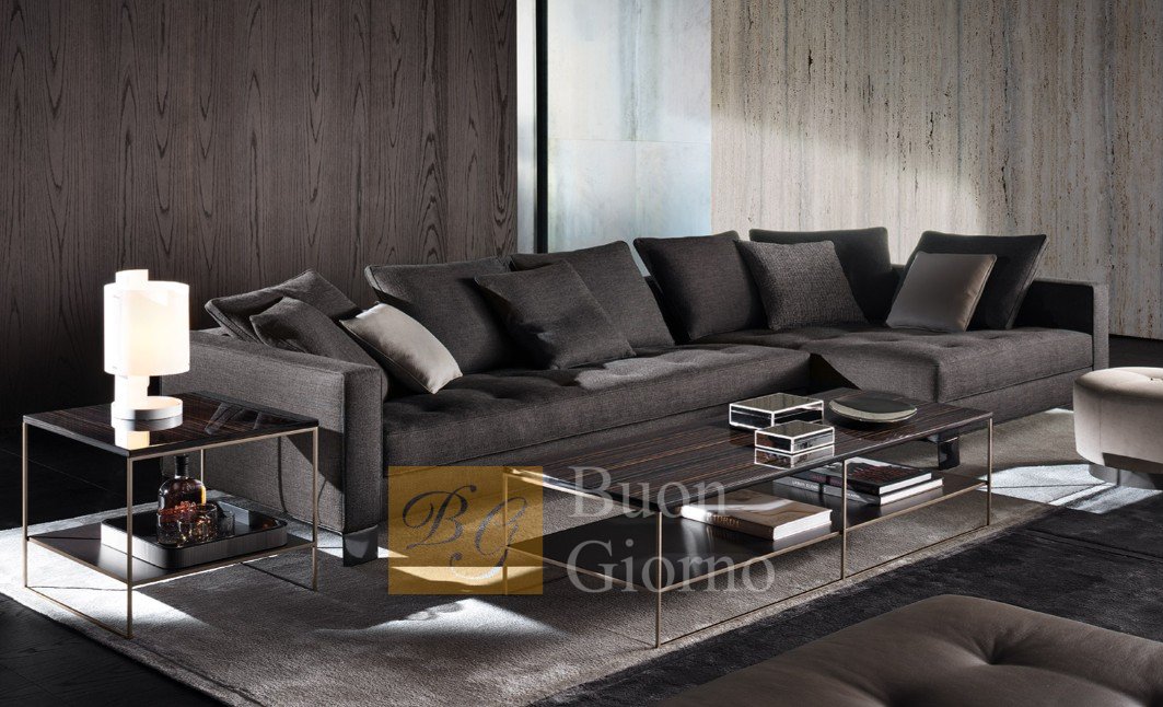 Журнальный столик Calder "Bronze" фабрики Minotti