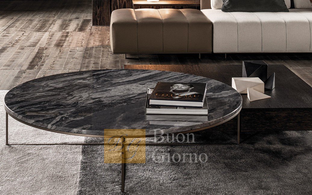 Журнальный столик Calder "Bronze" фабрики Minotti