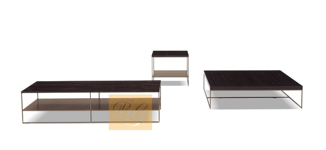 Журнальный столик Calder "Bronze" фабрики Minotti