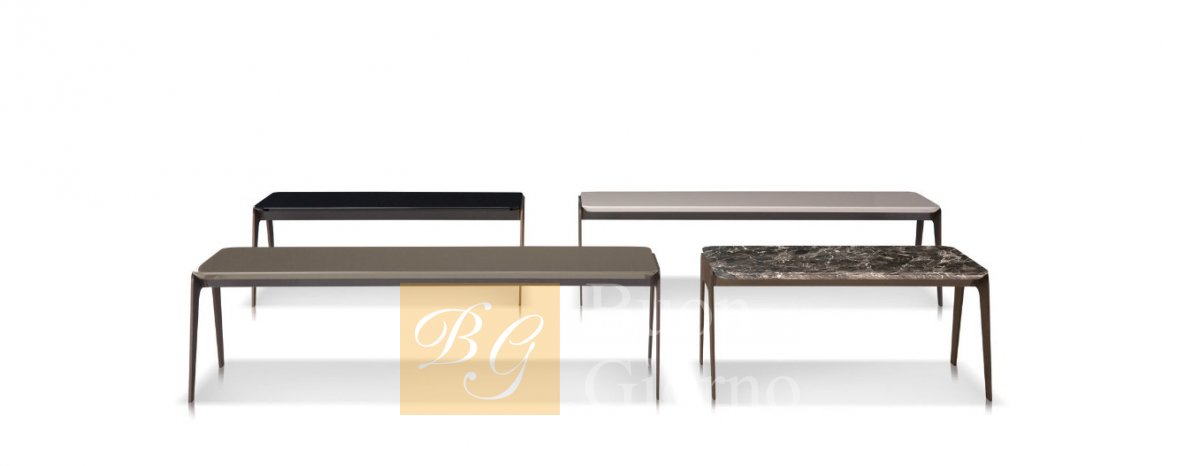 Журнальный столик Kirk "Metal" фабрики Minotti