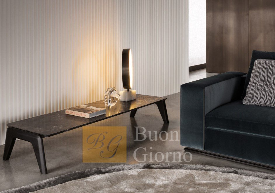 Журнальный столик Kirk "Wood" фабрики Minotti