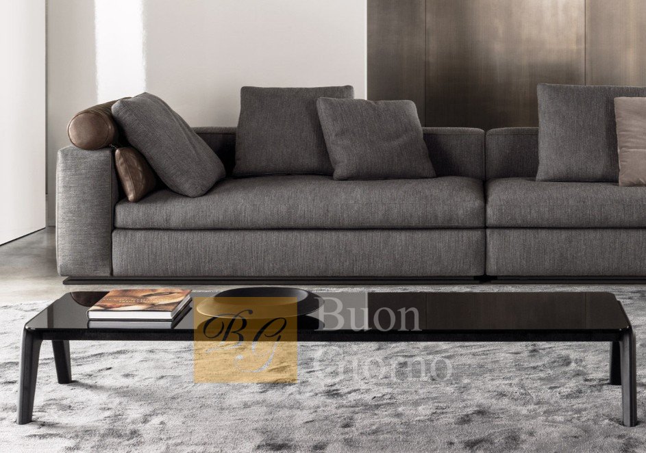 Журнальный столик Kirk "Wood" фабрики Minotti