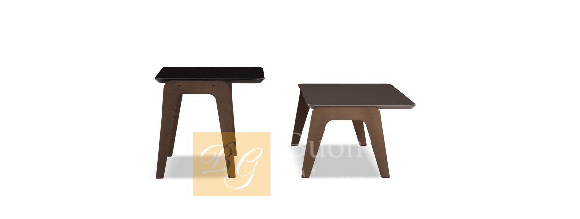 Журнальный столик Kirk "Jut Out Top" фабрики Minotti