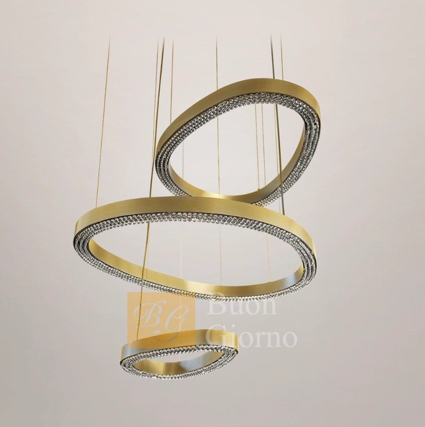 Люстра Metis Ellipse 9644.80 фабрики Castro Lighting