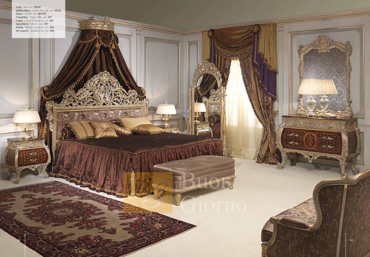 Напольное зеркало LUIGI XV EMPERADOR GOLD 989 PSICHE фабрики Vimercati