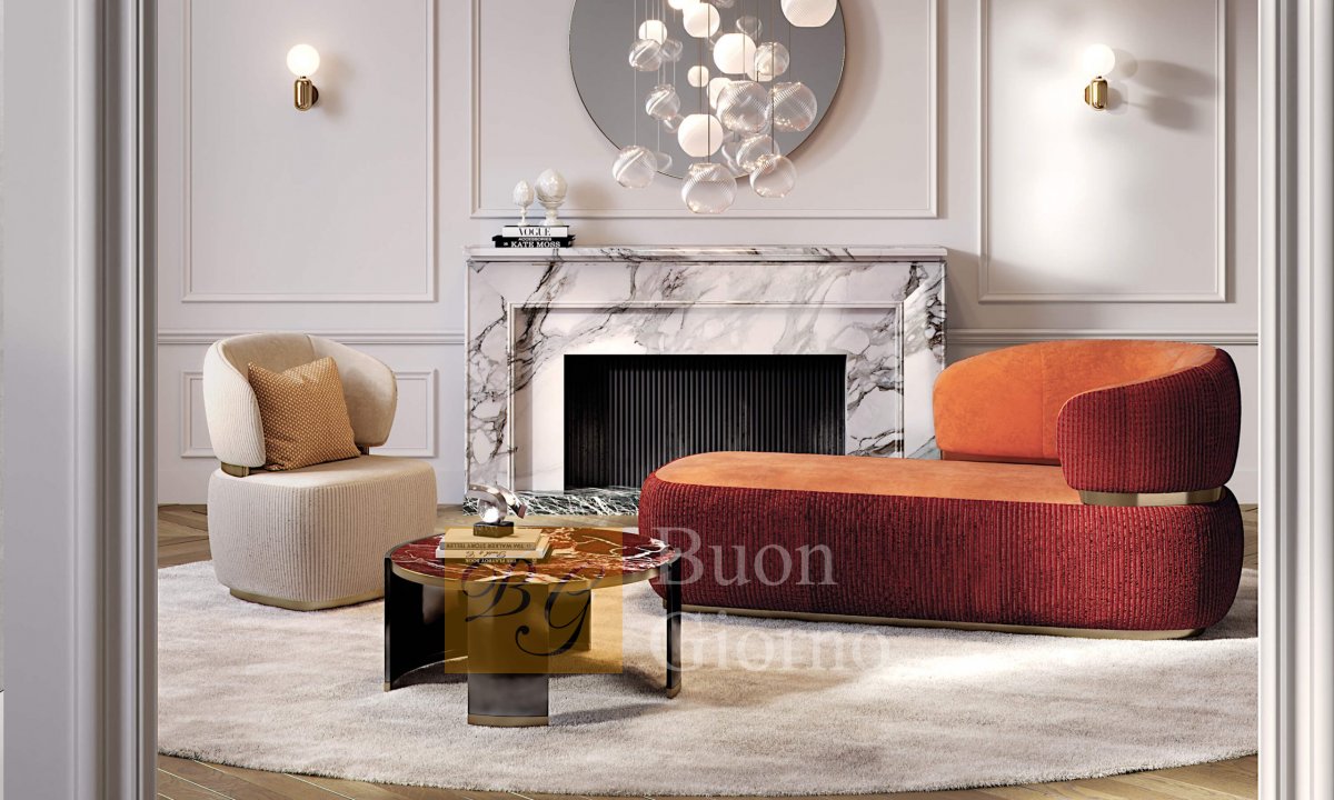 Кушетка Bon Ton PF.DEC.BT.CL.D фабрики Capital Collection