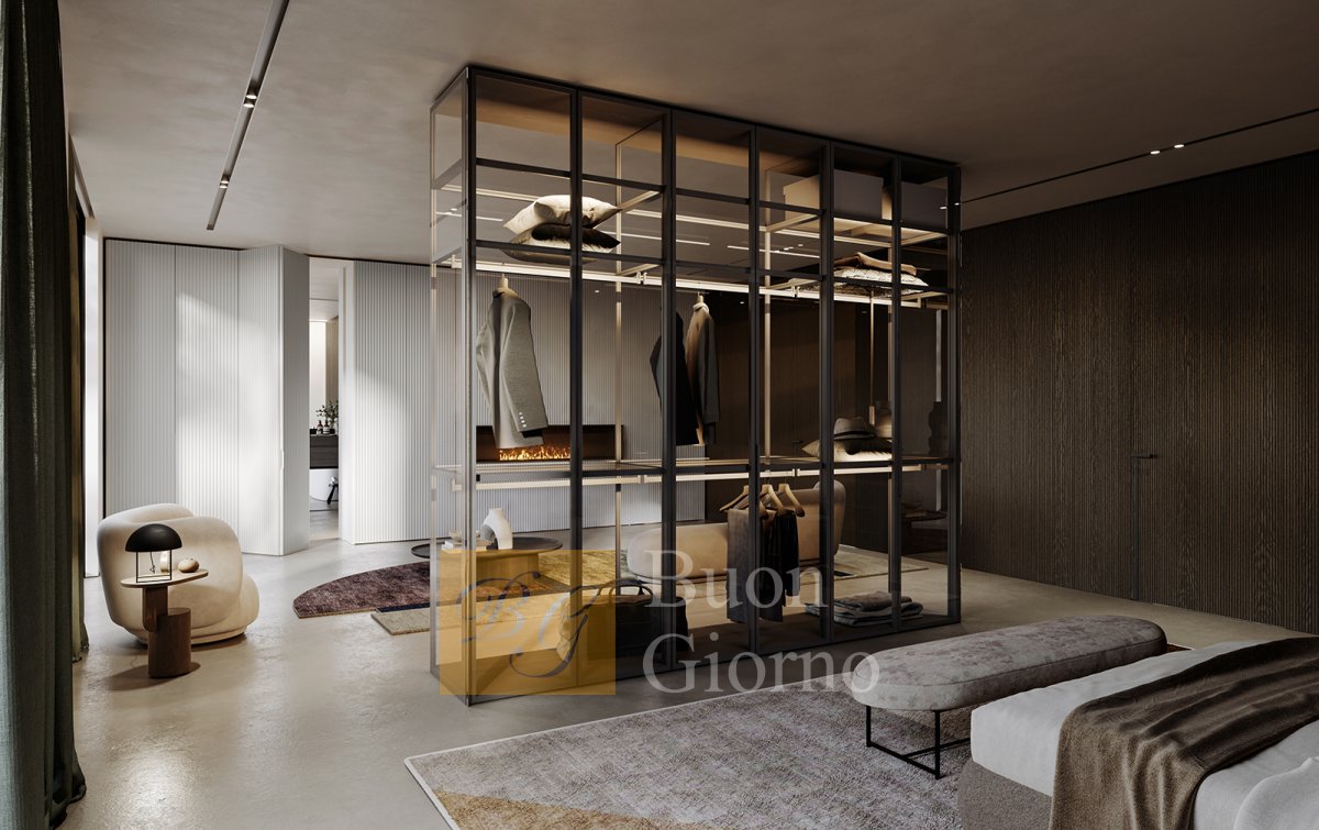 Шкаф GLASS фабрики OLIVIERI