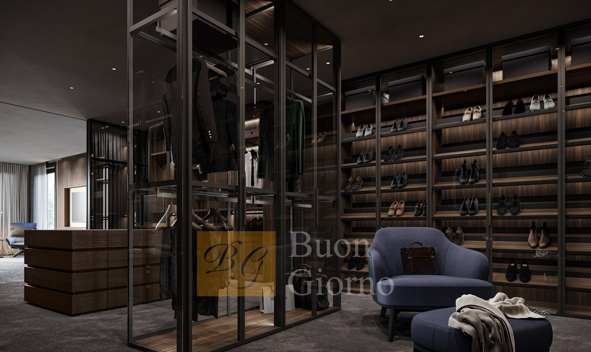 Шкаф GLASS фабрики OLIVIERI