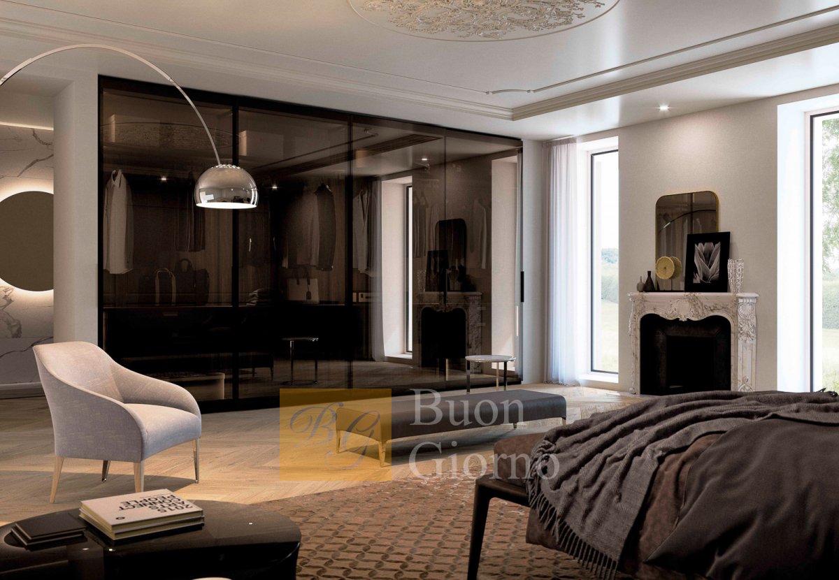 Шкаф GLASS фабрики OLIVIERI