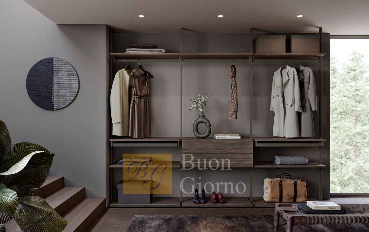 Гардеробная LOFT фабрики Olivieri