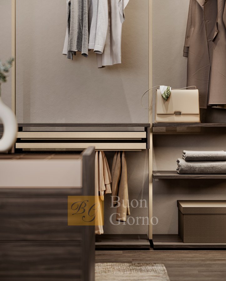 Гардеробная LOFT фабрики Olivieri