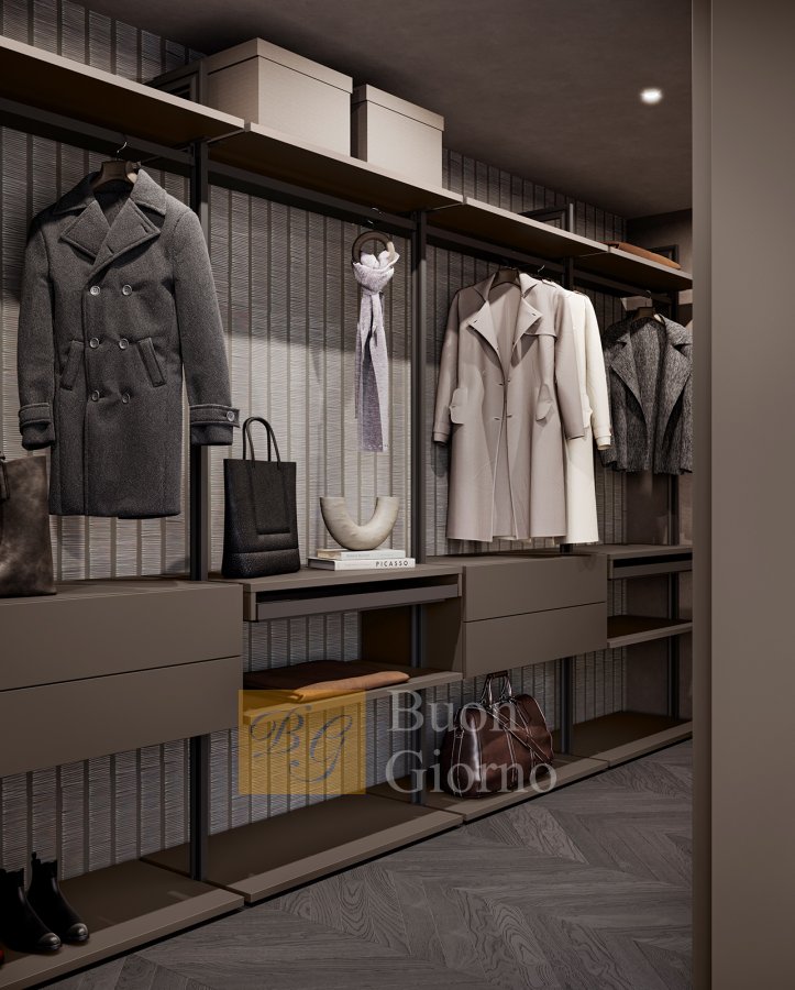 Гардеробная LOFT фабрики Olivieri