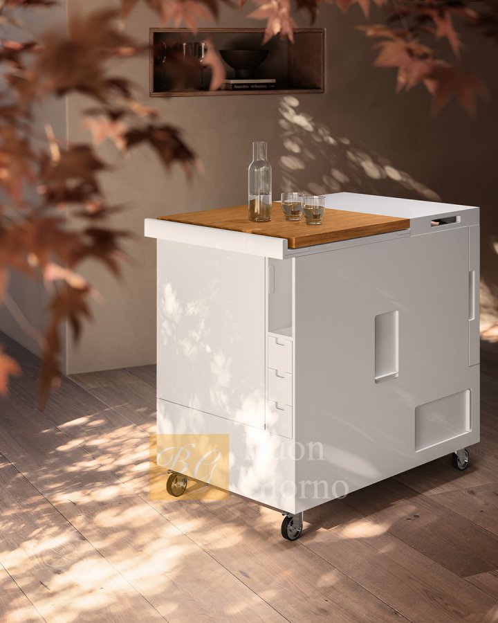 Кухня Minikitchen фабрики BOFFI