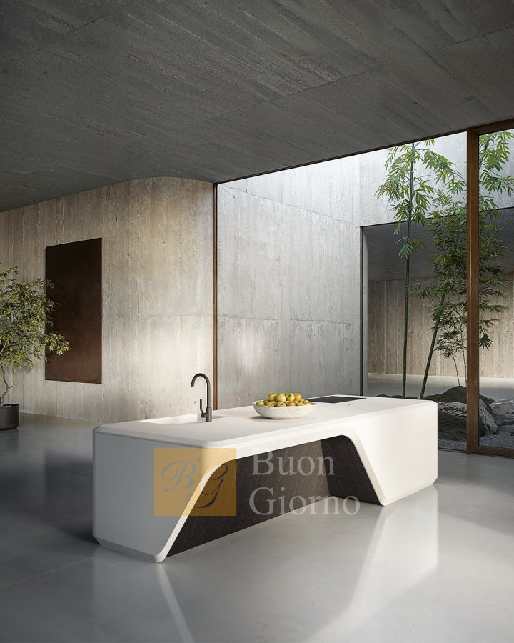 Кухня Cove Kitchen Monoblock фабрики BOFFI