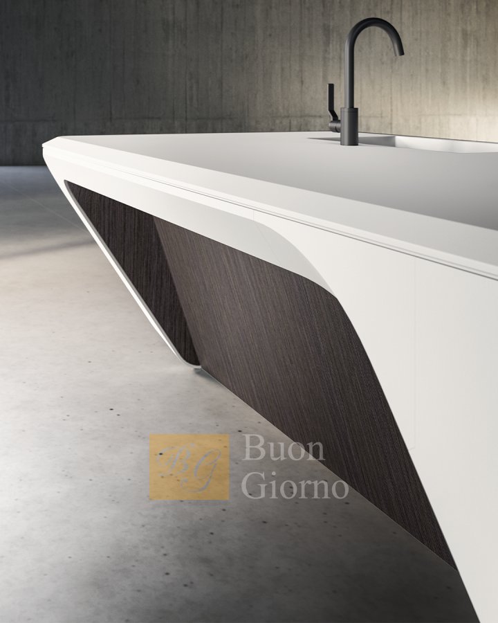 Кухня Cove Kitchen Monoblock фабрики BOFFI