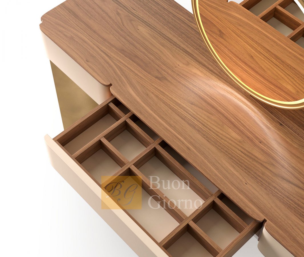 Туалетный столик Glamis MTC105 фабрики IVG Home Collection