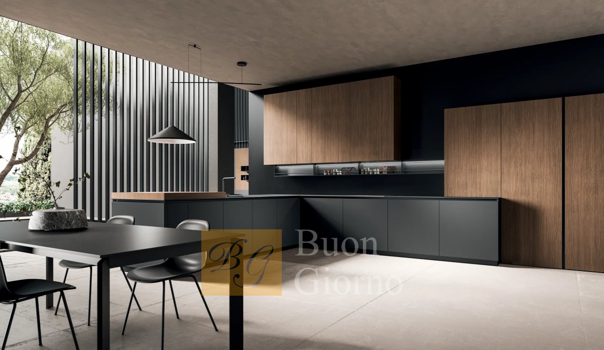 Кухня HC.08 Laminato Materico фабрики Astra Cucine