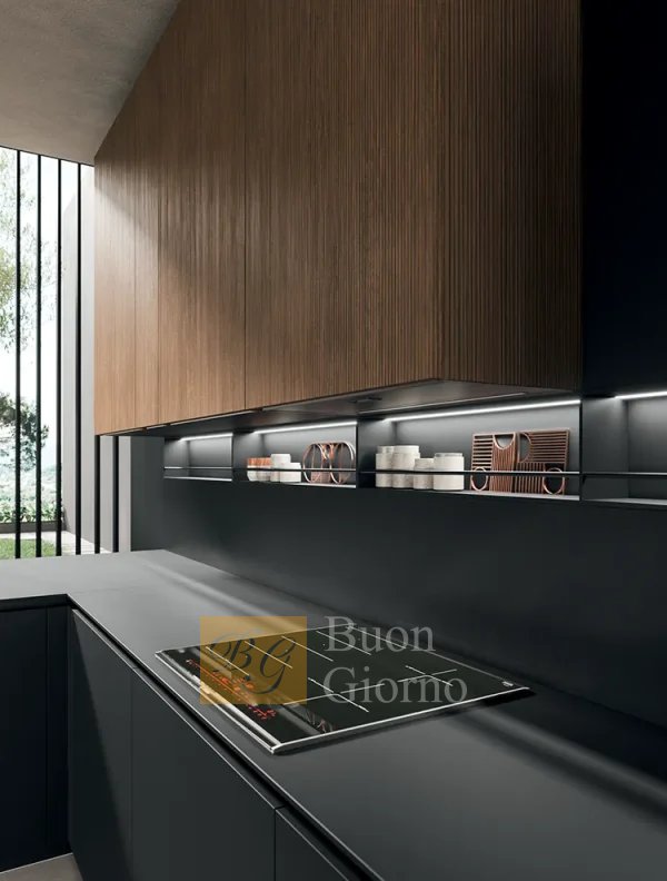 Кухня HC.08 Laminato Materico фабрики Astra Cucine