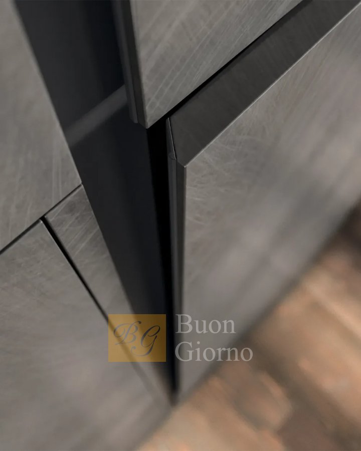 Кухня HC.08 effetto metallico фабрики Astra Cucine