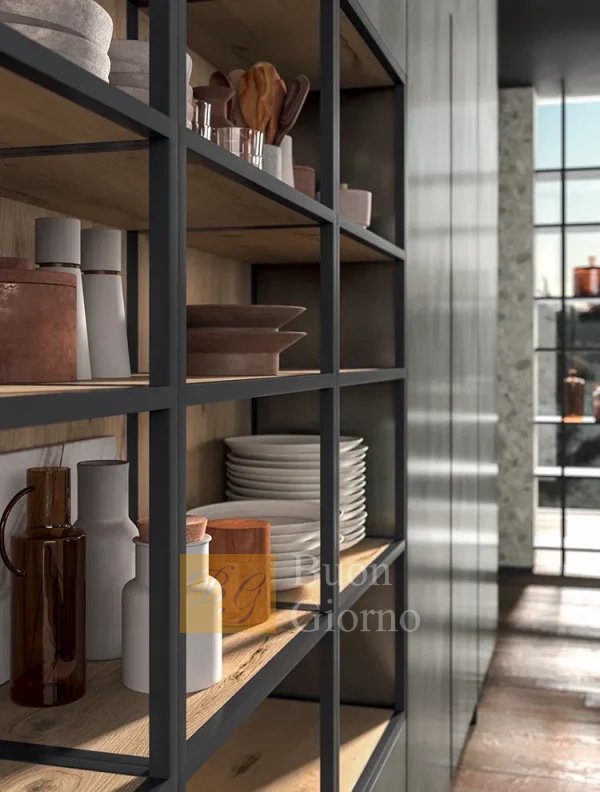 Кухня HC.08 effetto metallico фабрики Astra Cucine