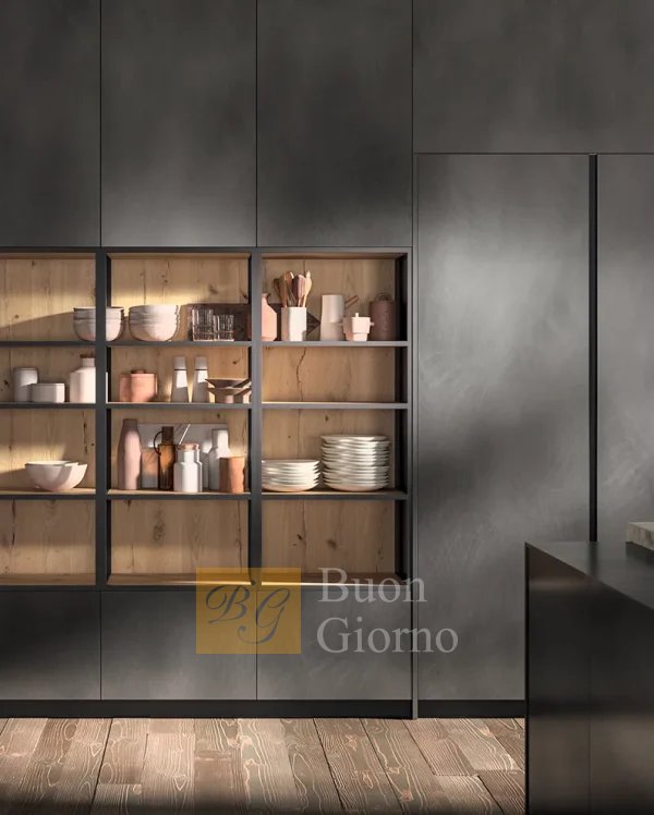 Кухня HC.08 effetto metallico фабрики Astra Cucine