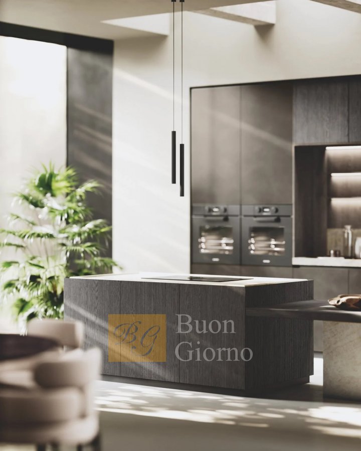 Кухня BLUNA LEGNO Rigato фабрики BINOVA