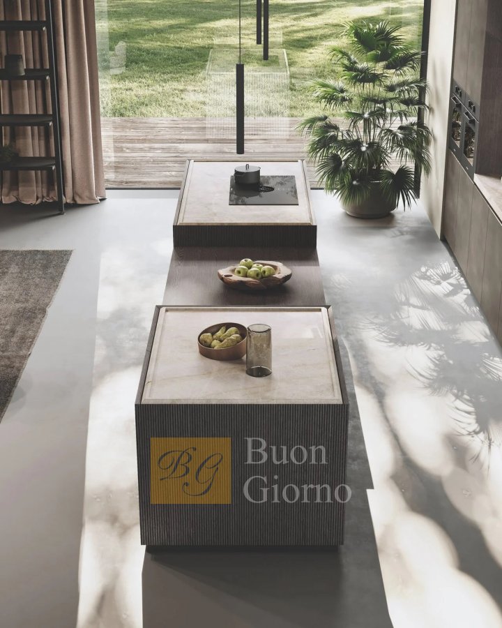 Кухня BLUNA LEGNO Rigato фабрики BINOVA