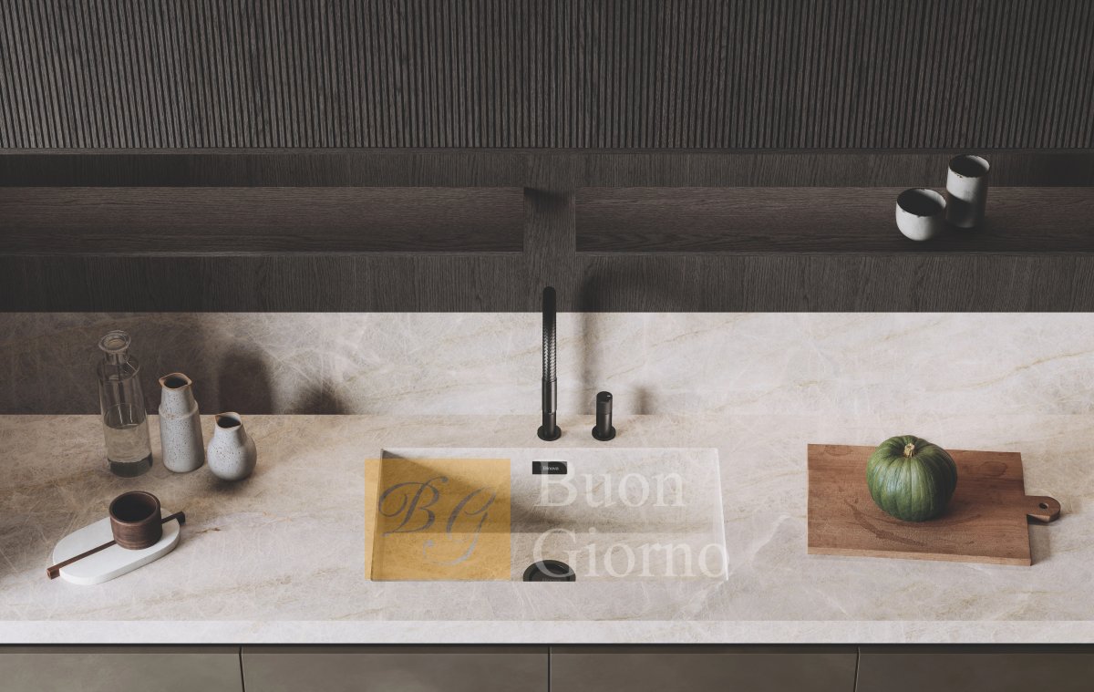 Кухня BLUNA LEGNO Rigato фабрики BINOVA