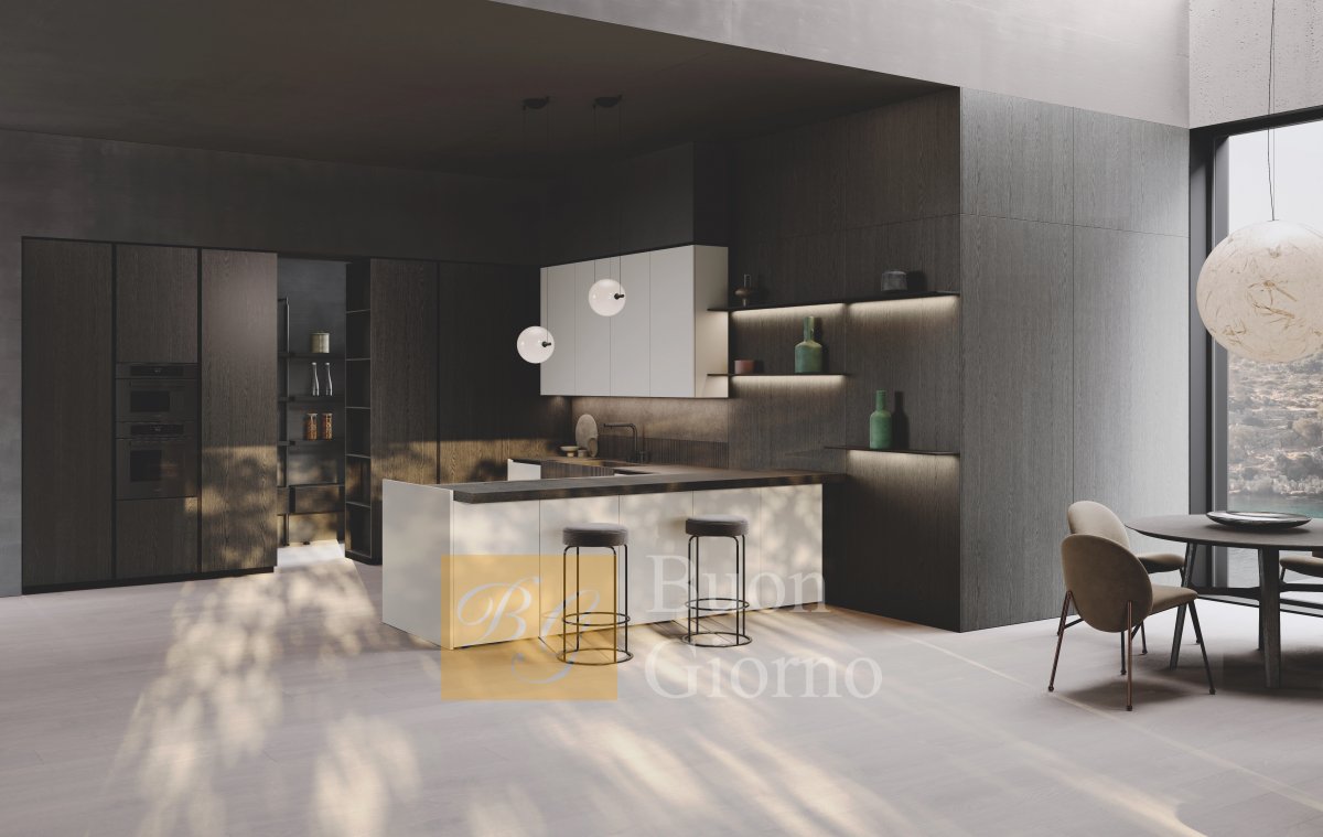 Кухня BLUNA TECH Opaco фабрики BINOVA