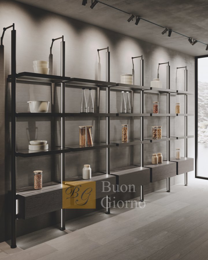 Кухня BLUNA TECH Opaco фабрики BINOVA