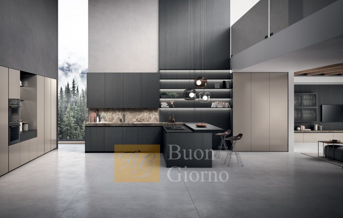 Кухня BLUNA Metal 4.0 фабрики BINOVA