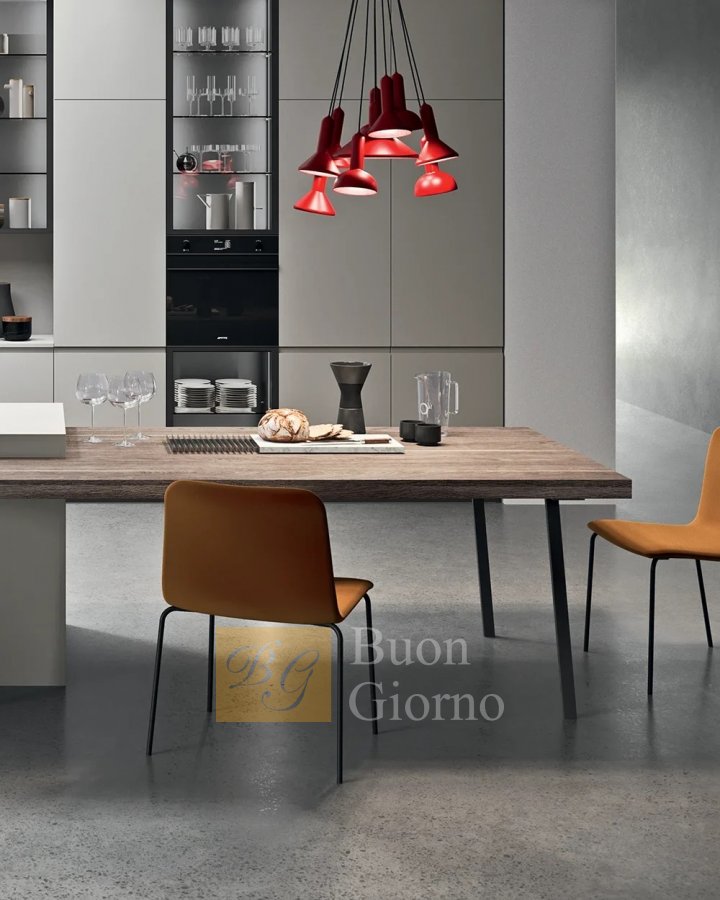 Кухня Line Metal Grey фабрики Astra Cucine