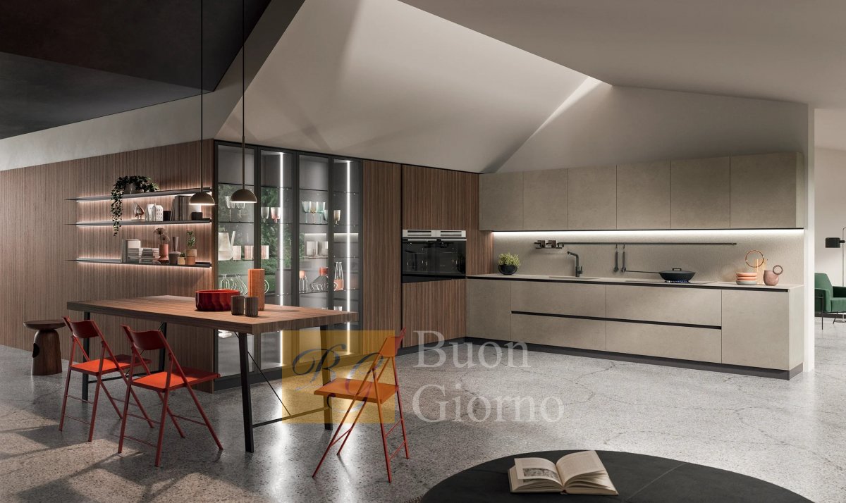 Кухня Twenty Metal Grey фабрики Astra Cucine