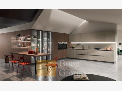 Кухня Twenty Metal Grey фабрики Astra Cucine