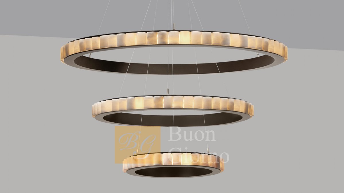 Подвесной светильник AVALON TRIPLE CHANDELIER фабрики CTO Lighting