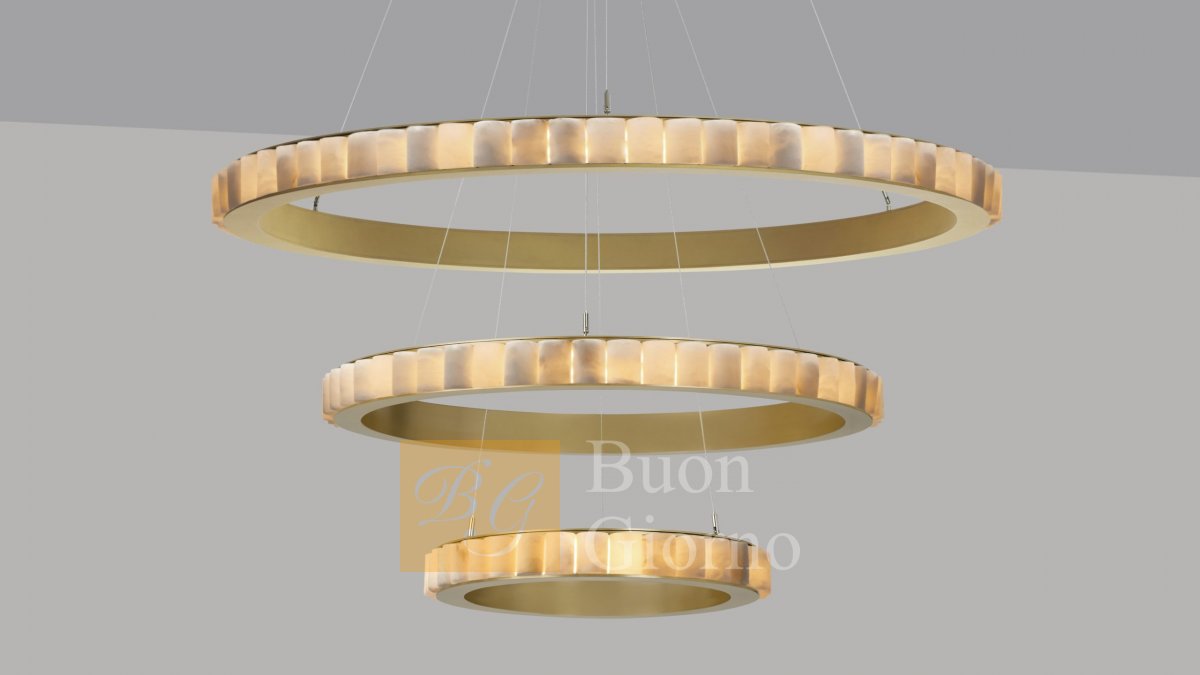 Подвесной светильник AVALON TRIPLE CHANDELIER фабрики CTO Lighting