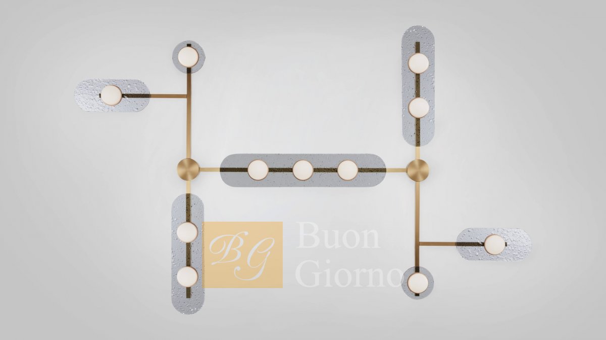 Подвесной светильник MODULO GRID 11 фабрики CTO Lighting