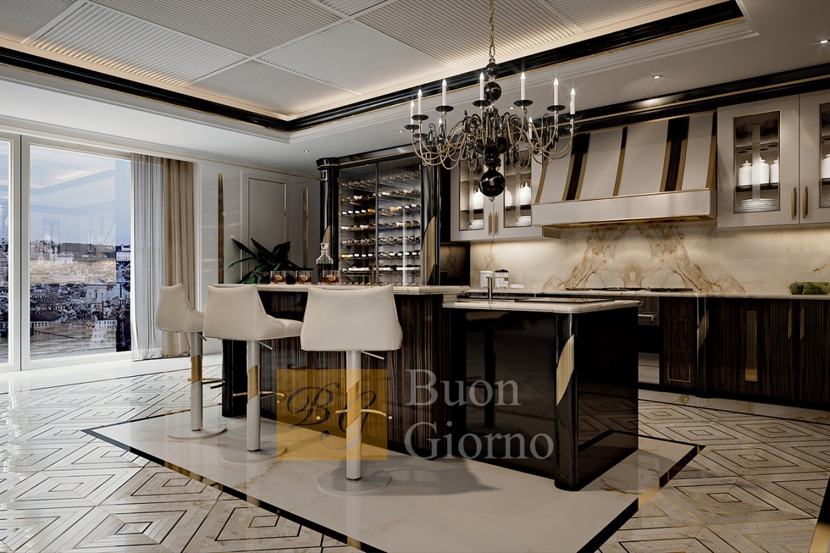 Кухня GLAMOUR фабрики Tessarolo