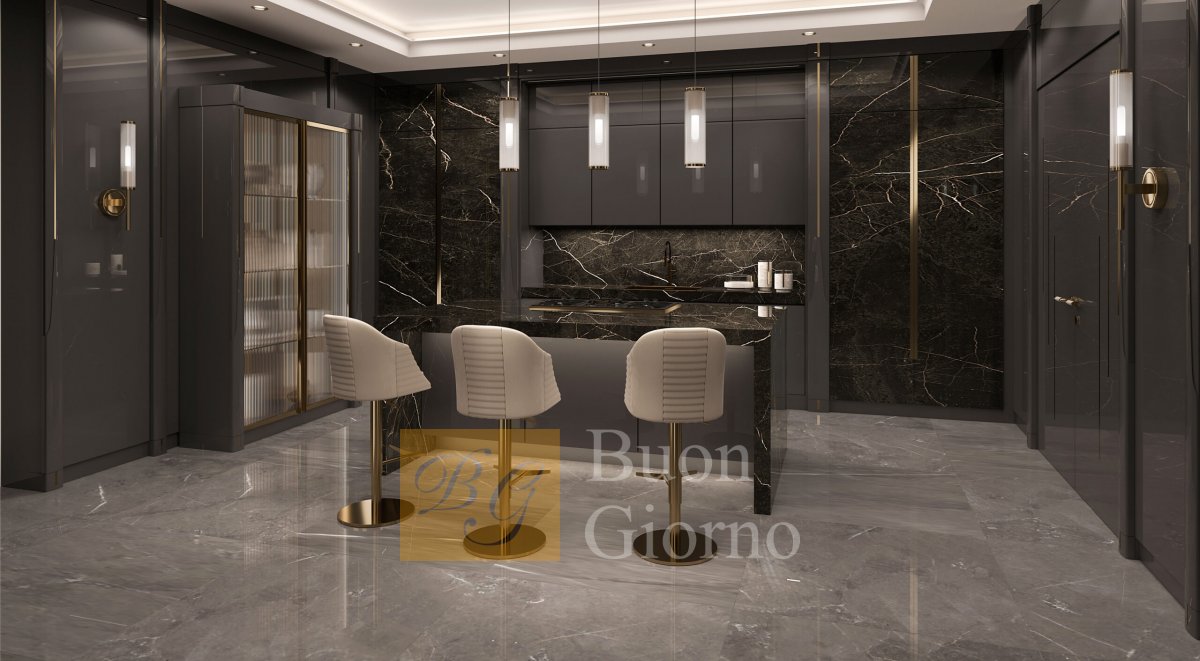 Кухня HARMONY BLACK  фабрики Tessarolo