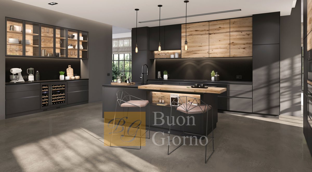 Кухня LOFT WOOD фабрики Tessarolo
