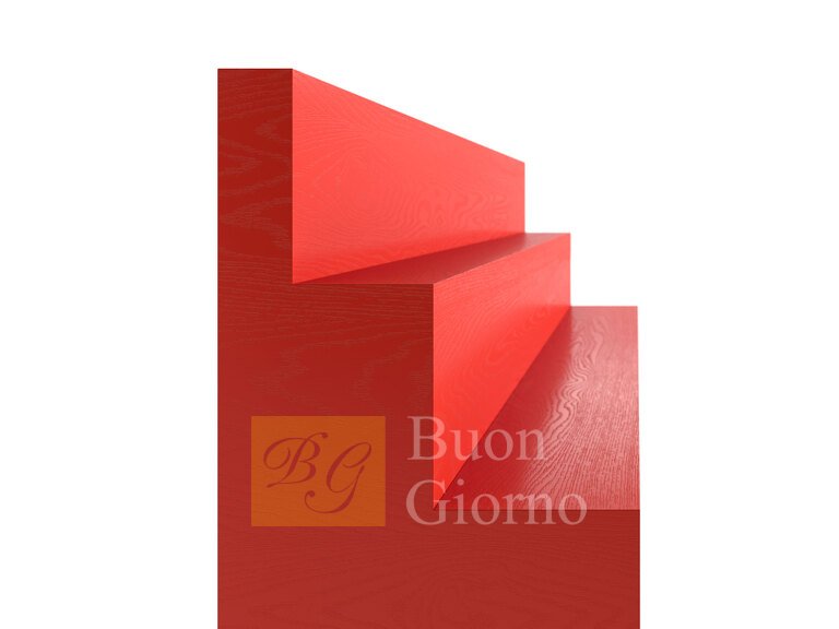 Книжный шкаф Red Bookcase фабрики Cappellini