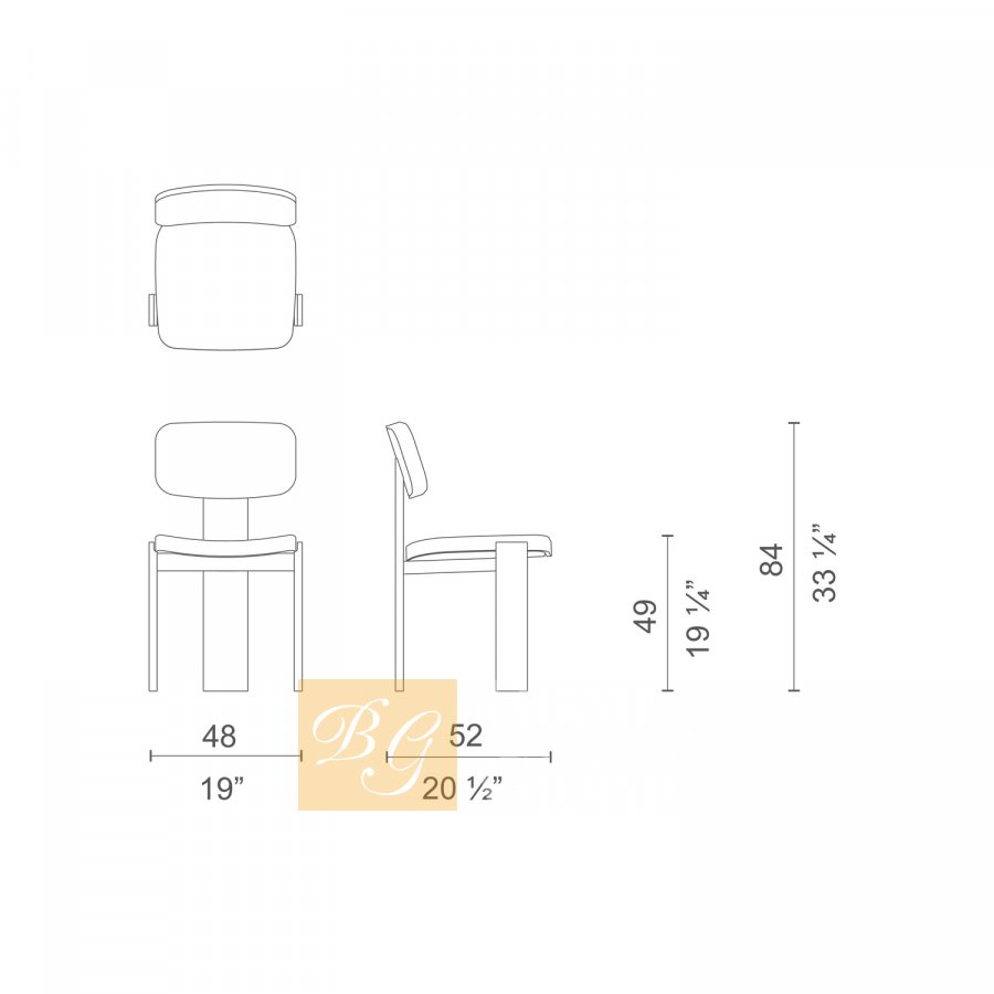 Стул Selettiva Cant&ugrave; SLT1 фабрики Cappellini