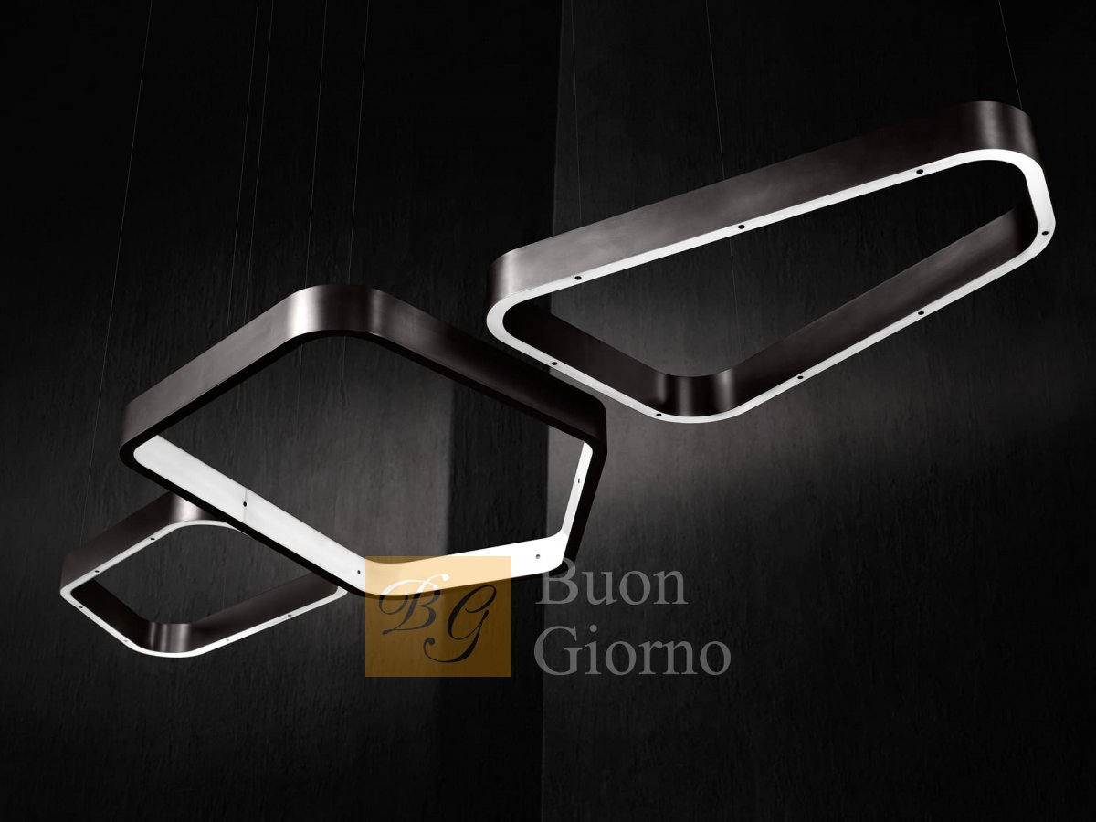 Подвесной светильник Light Ring Polygonal Evo фабрики HENGE