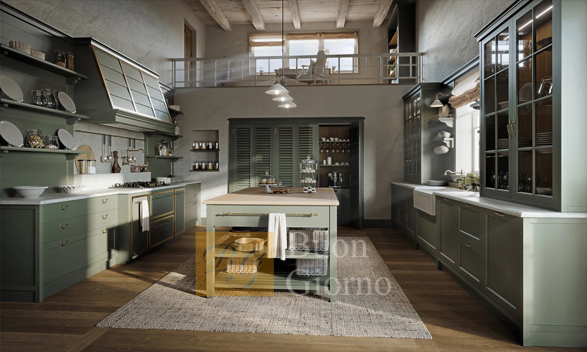 Кухня Alma Rose фабрики Marchi Cucine